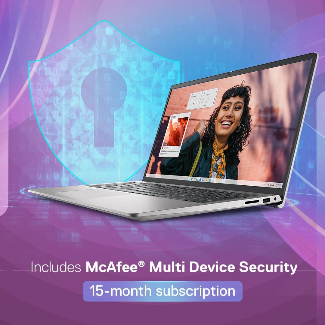 DELL 15 (Core i5 14th Gen) Intel Core 3 100U - (16 GB/512 GB SSD/Windows 11 Home) DC15250 Thin and Light Laptop  (15 Inch, Platinum Silver, 1.63 Kg, With MS Office) 3